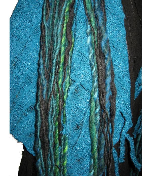 Mermaid belly dance yarn fall