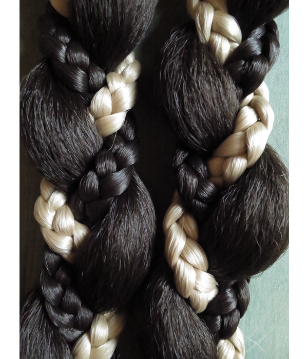 Snow White Braid Pair for pigtails