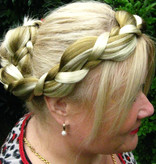 Braided Chignon Elf Topknot, big variant