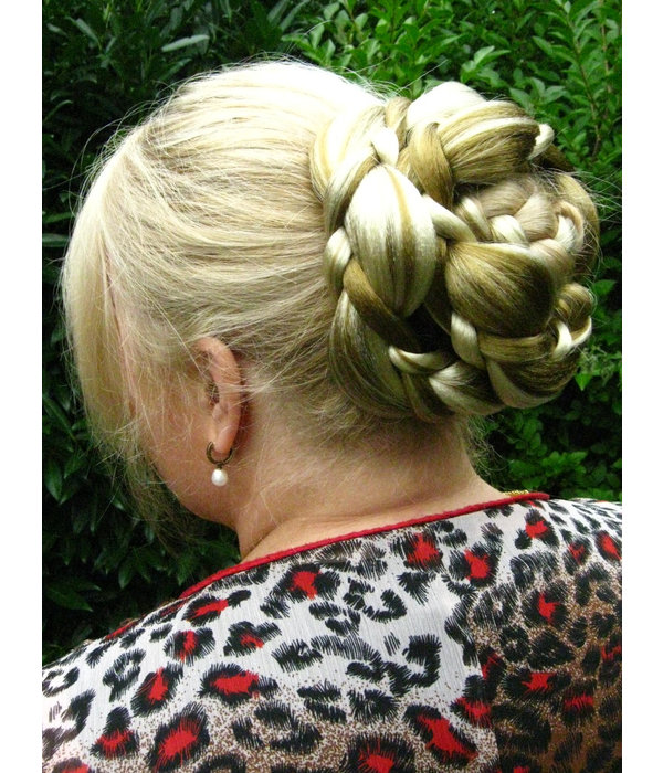 Flechtdutt Haarknoten Elfe extra für jedes Haar