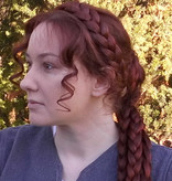 Classic Braid Headband L, straight hair