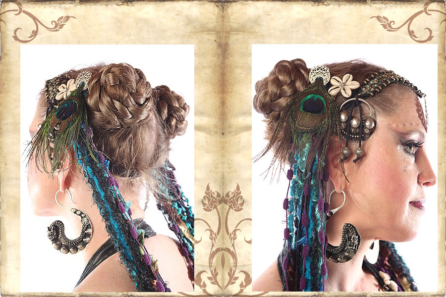 tribal belly dance hairstyles