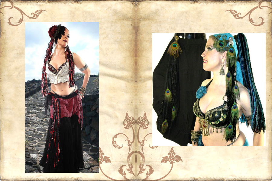 Tribal Fusion & Belly Dance Costume Basics I: Popular Hairstyles