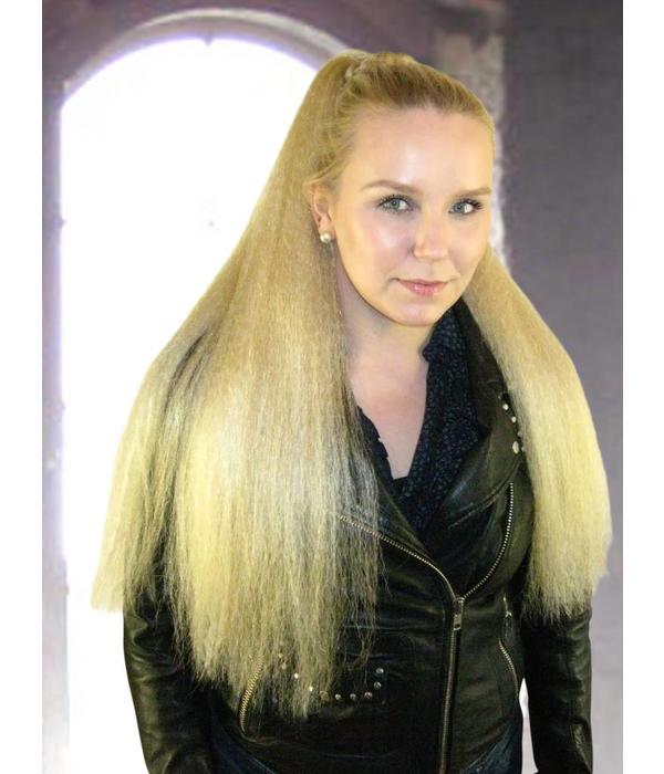 Hair Piece Crimped Hair Custom Color Hair Fall All Colors Hair