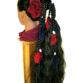 Gipsy Magician Hair Falls L feathers & cowries