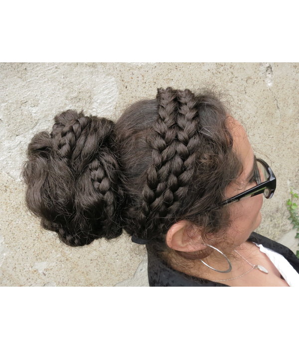 Double Messy Braid Headband S flat