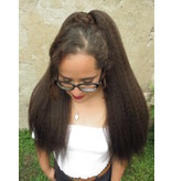 Afro Hair Fall Size L, crimped hair