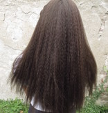 Afro Hair Fall Size L, crimped hair