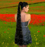 Rapunzel & Goth Hair Falls M extra, wavy hair