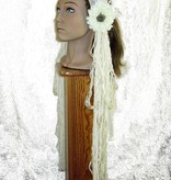 Flora belt & hair tassel clip