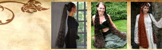 Hair Falls up to 100 cm/ 39''