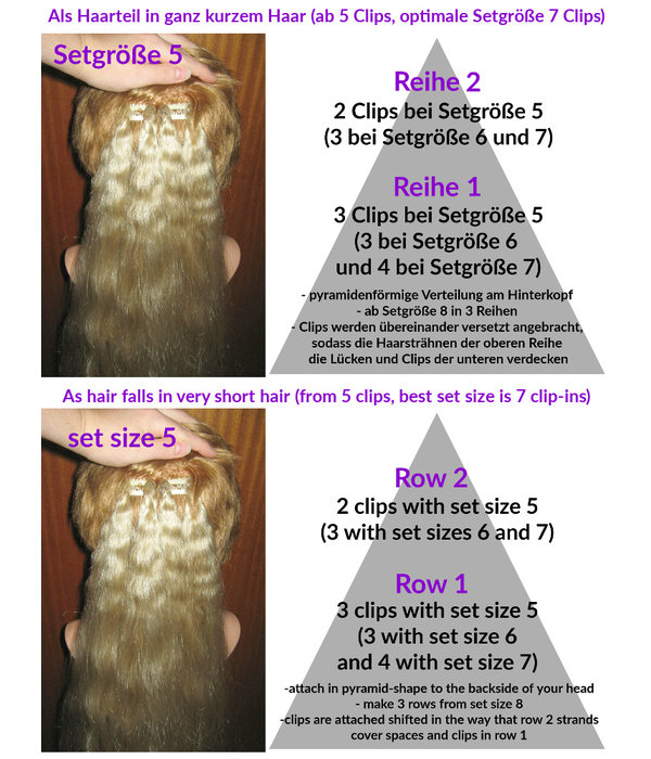 Clip-in Extensions soft waves
