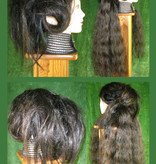 Clip-in Extensions, gekrepptes Haar