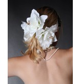 Wedding Amaryllis Hair Flower 2 x