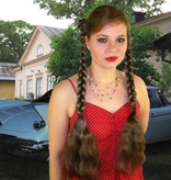 Classic Pigtail Braids 2 x M for straight and wavy hair