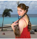 Classic Pigtail Braids 2 x M for straight and wavy hair