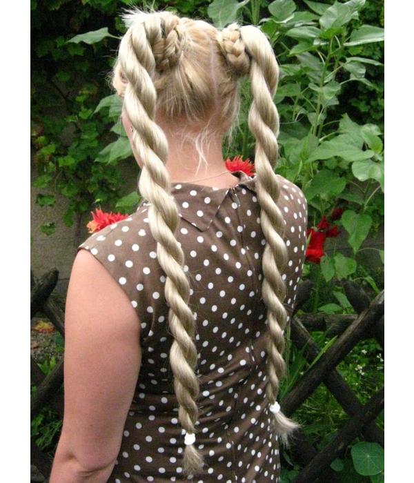 Long Wavy Pigtail Hair Extensions