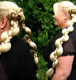 2x Fantasy Elf & Butterfly Braid