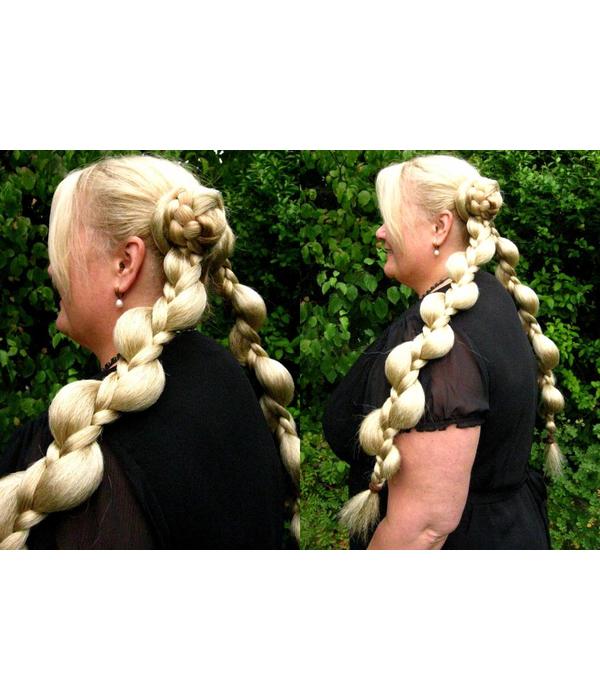 2x Fantasy Elf & Butterfly Braid