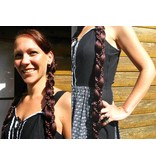 2x Fantasy Snow White Braid 85 cm/ 33 IN