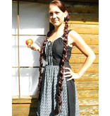 2x Fantasy Snow White Braid 85 cm/ 33 IN