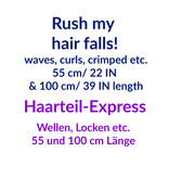 Haarteil Express - Locken, Wellen etc.