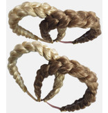 Natural Messy Braid Headband M