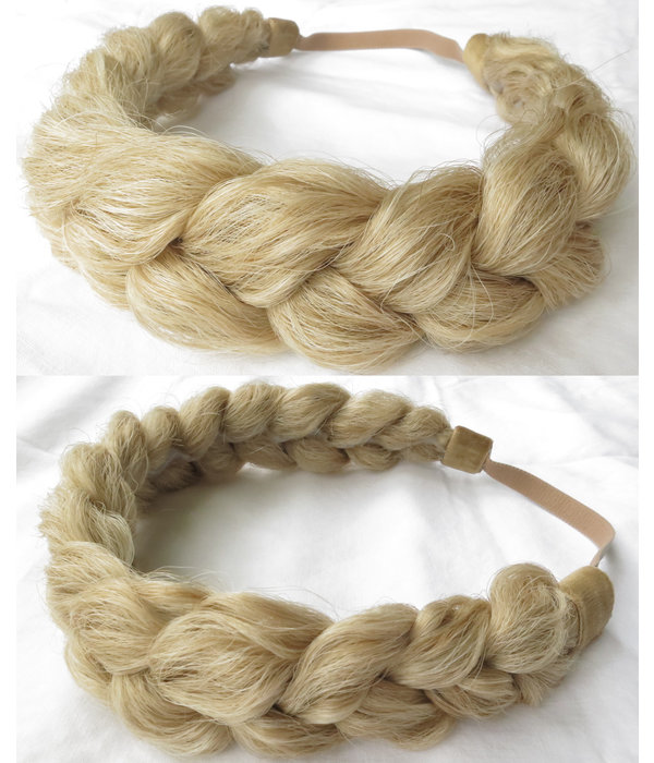 Messy French Braid Headband L, chunky & wide