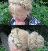 Layered Updo Bridal Hair Bun M