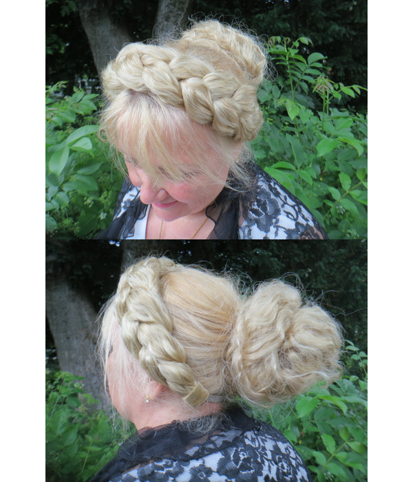 Layered Bun Messy Chignon M