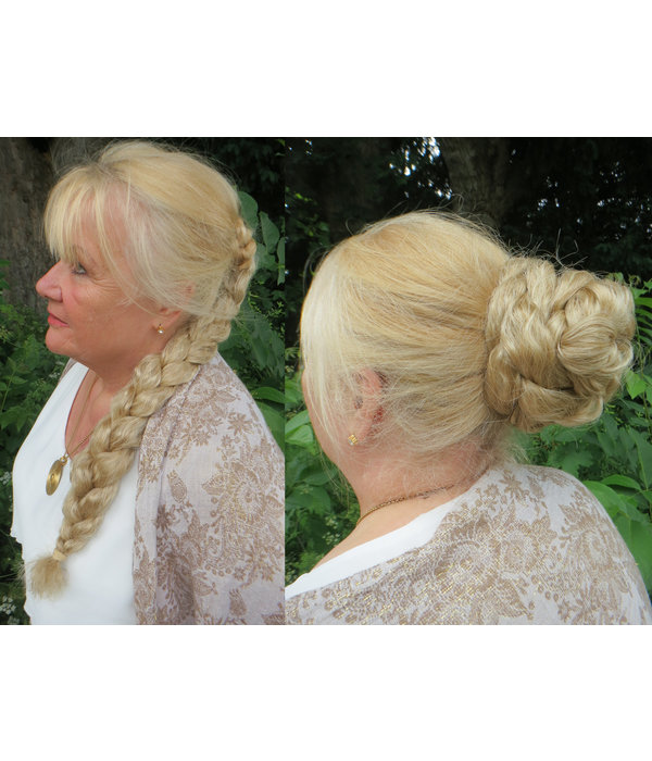 Layered Updo Bridal Hair Bun M