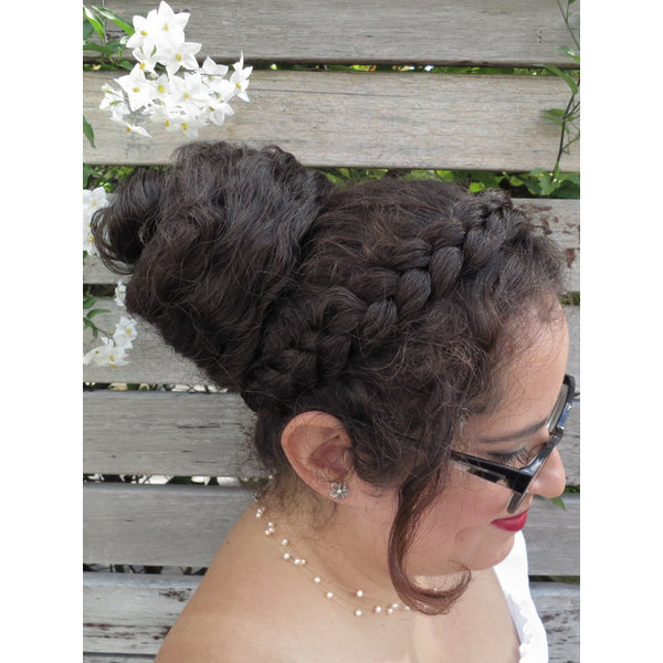 Layered Updo Hair Bun S