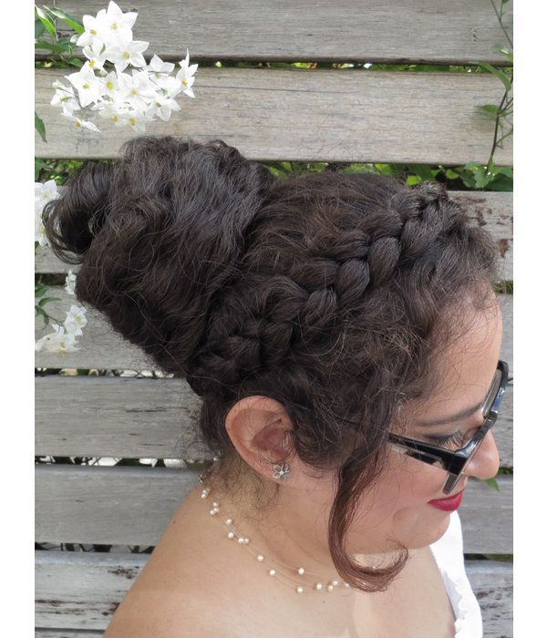 Layered Updo Hair Bun S