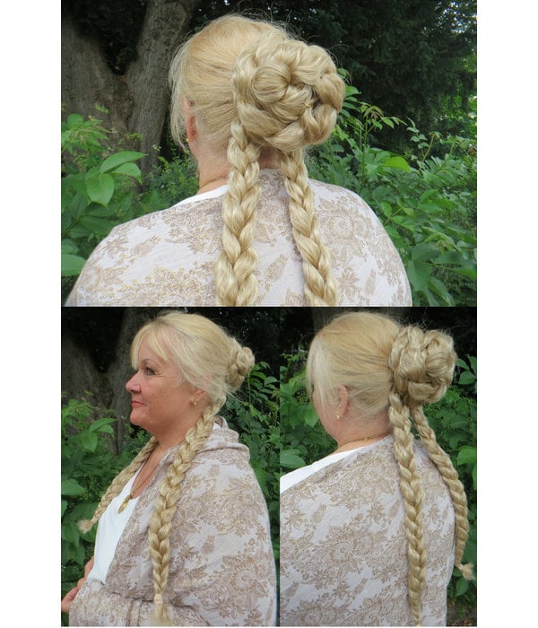 Messy Clip-In Accent (Twist) Braids M