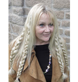 Messy Clip-In Accent (Twist) Braids M