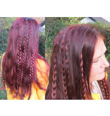 Messy Clip-In Accent (Twist) Braids S