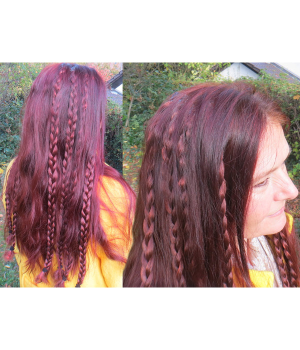 Messy Clip-In Accent (Twist) Braids S