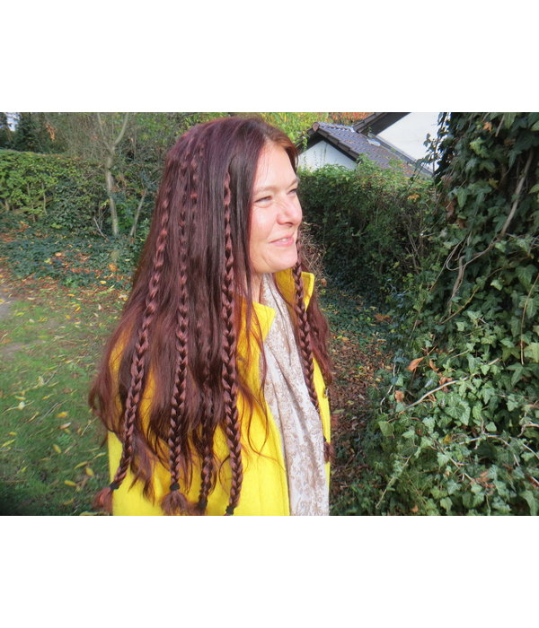 Messy Clip-In Accent (Twist) Braids S