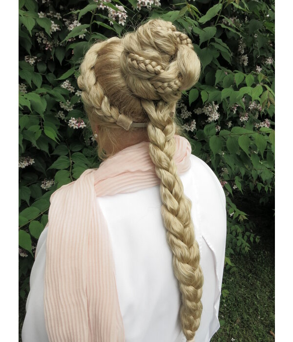 Messy Clip-In Accent Braid Large