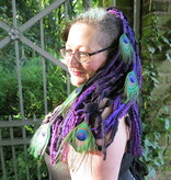 Purple Dream (Peacock) Yarn Fall