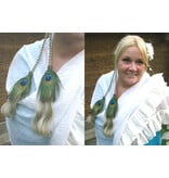 Boho Peacock Feather Hair Piece