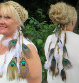 Peacock Extensions, 7, 9 or 11 Feathers