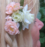 Shabby Chic Haarblumen Bouquet 2x