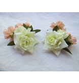 Shabby Chic Hair Flower Bouquet 2x