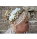 Small Hair Flowers white