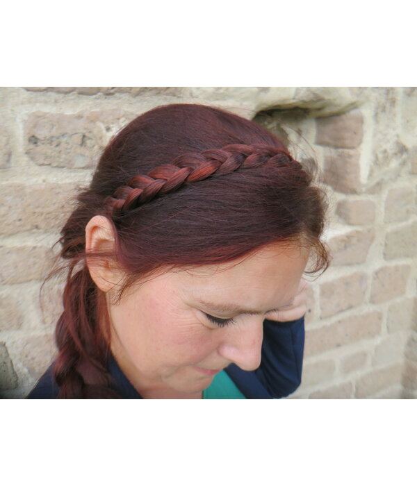 XS French Braid Headband fine hair