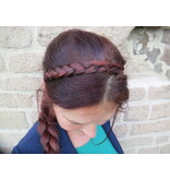 XS French Braid Headband fine hair