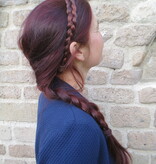 XS French Braid Headband fine hair