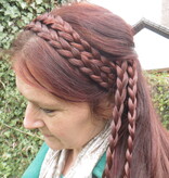 Doppeltes French Braid Haarband XS