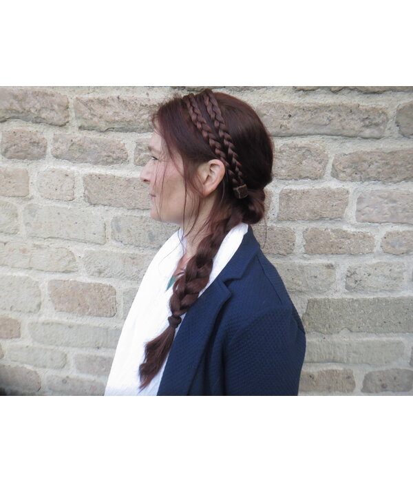 Doppeltes French Braid Haarband XS